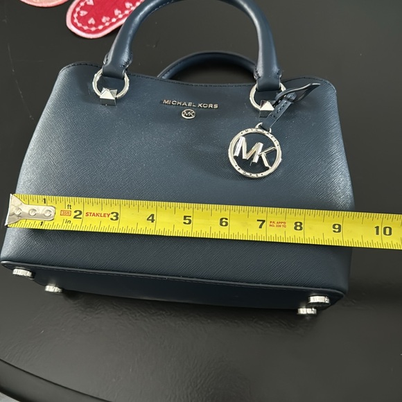 Michael Kors blue Edith satchel NWT - Picture 6 of 9